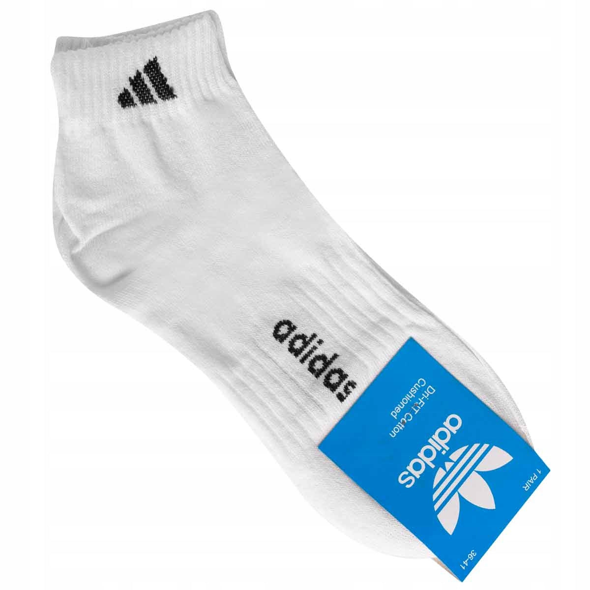 Skarpetki ADIDAS skarpety 12 PAR bawełna białe