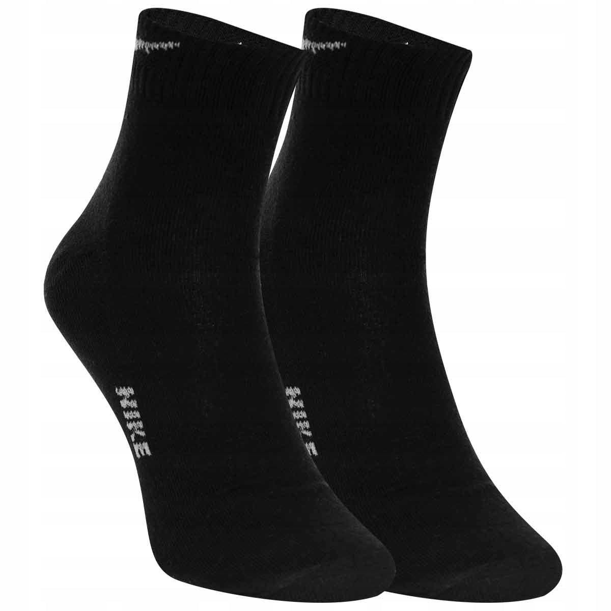 Skarpetki NIKE skarpety 100% bawełna 12 PAR białe/czarne/szare