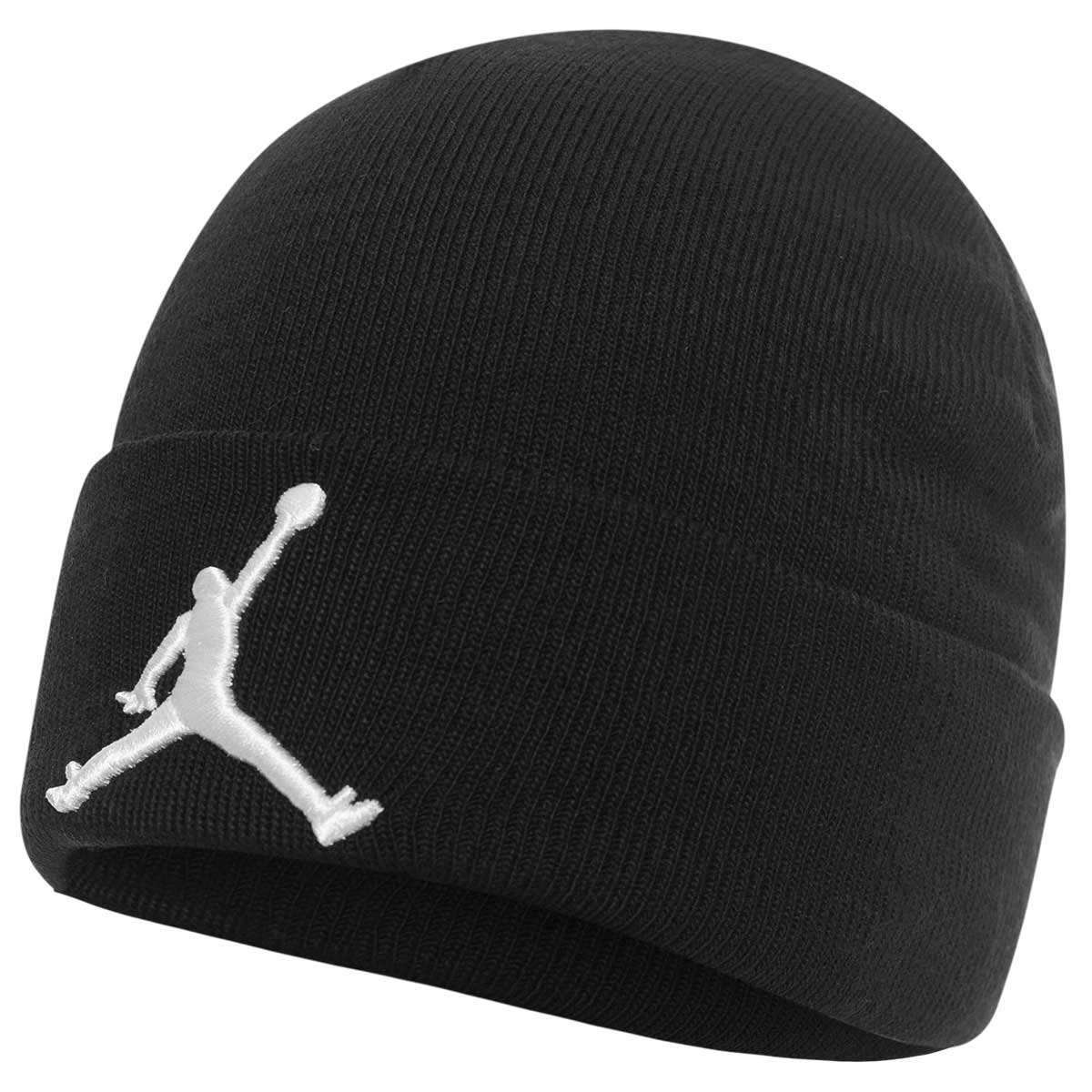 Czapka zimowa JORDAN bawełniana czarna