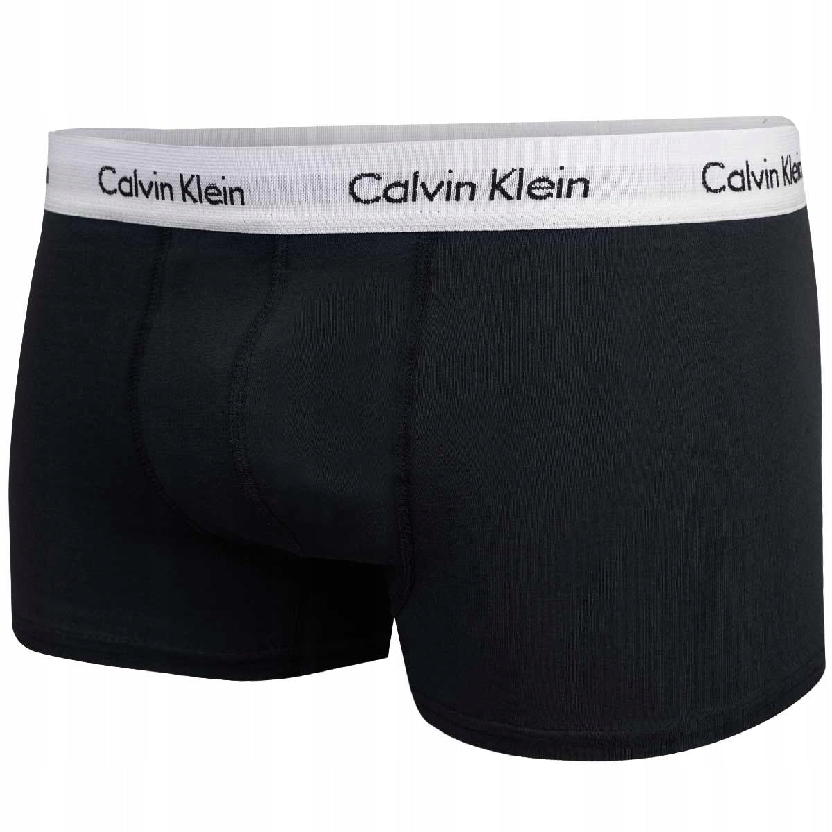 Bokserki męskie CALVIN KLEIN majtki 3 pary czarne/granatowe/niebieskie