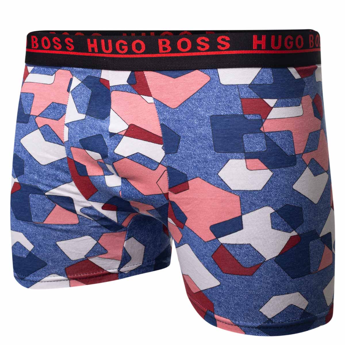 GIFTBOX Bokserki męskie HUGO BOSS majtki PREZENT 3 PARY BAWEŁNA jeansowe