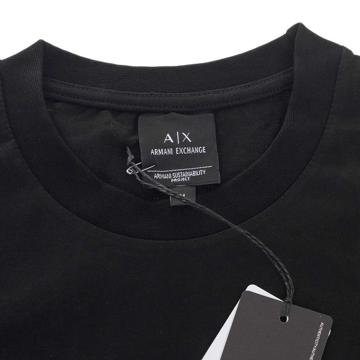 Koszulka męska t-shirt ARMANI 100% BAWEŁNA czarna