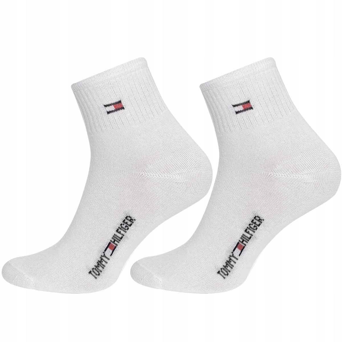 Skarpetki TOMMY HILFIGER skarpety 12 par bawełna czarne/szare/białe