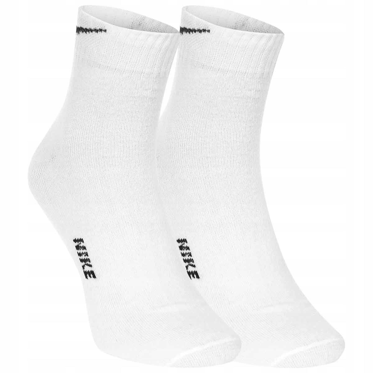 Skarpetki NIKE skarpety 100% bawełna 12 PAR białe/czarne/szare
