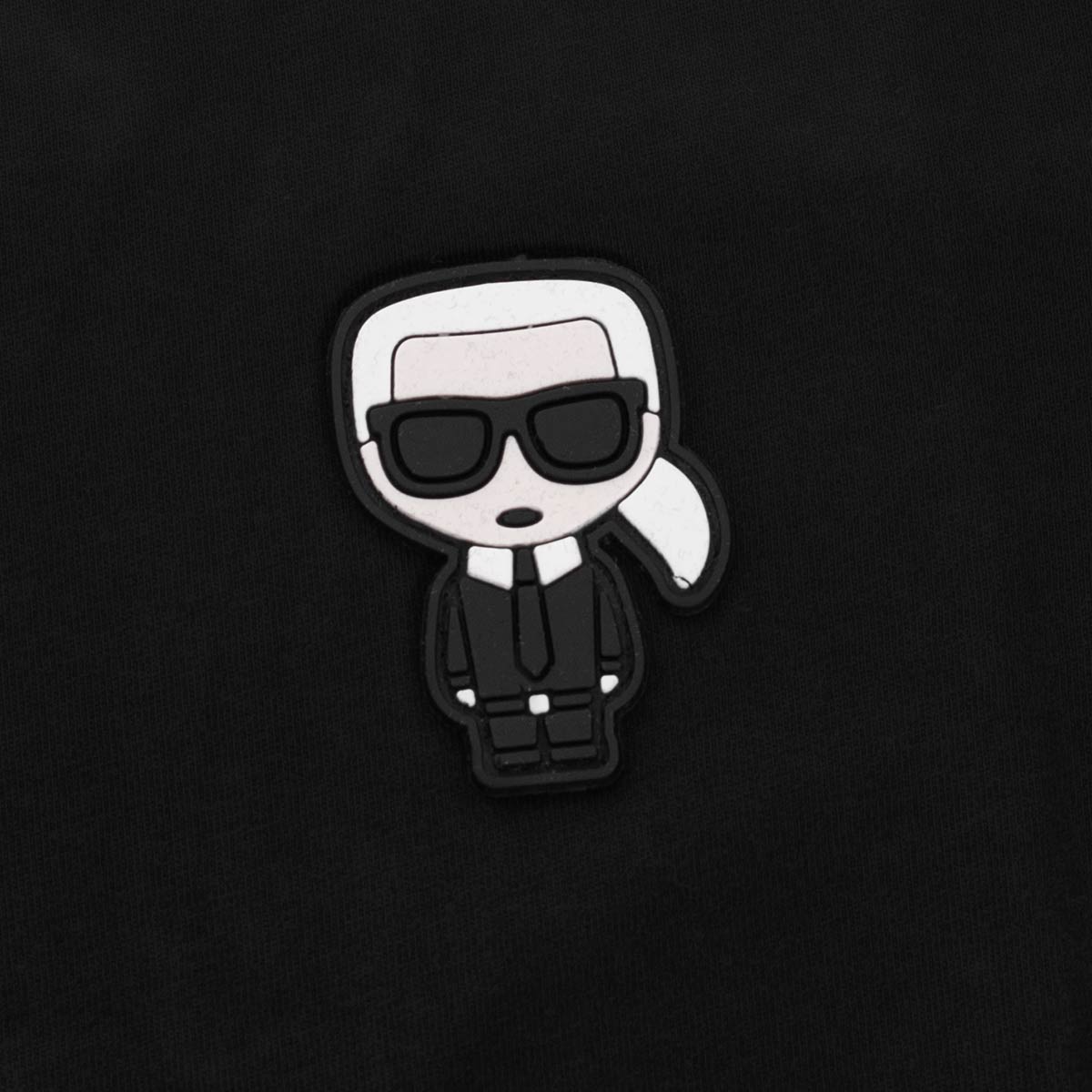 Koszulka męska t-shirt KARL LAGERFELD BAWEŁNA czarna