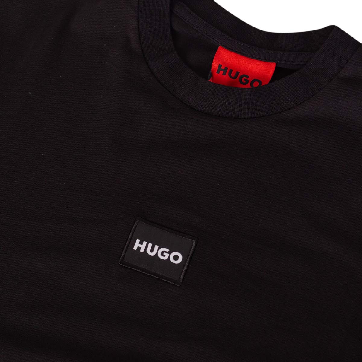Koszulka męska t-shirt HUGO 100% BAWEŁNA czarna