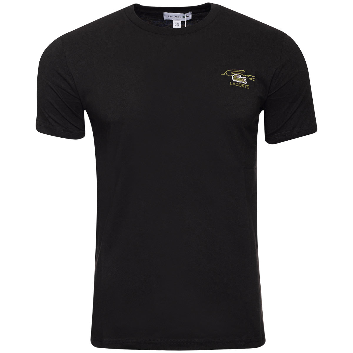 Koszulka męska t-shirt LACOSTE 100% BAWEŁNA czarna