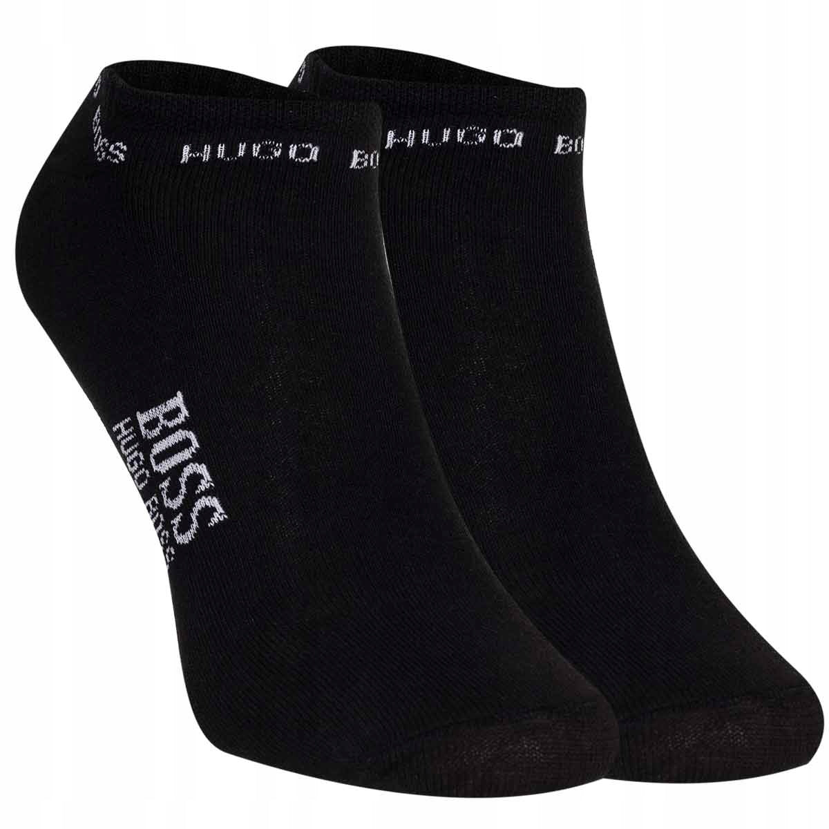 Skarpetki HUGO BOSS stopki 12 par 100% BAWEŁNA białe/szare/czarne