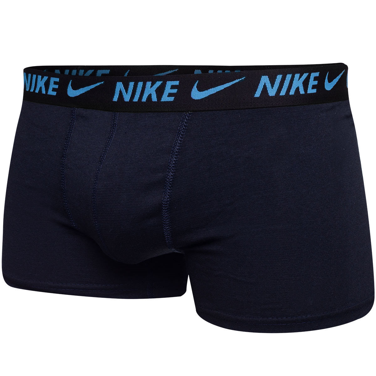 GIFTBOX Bokserki męskie NIKE majtki PREZENT 3 PARY BAWEŁNA szare, czarne, granatowe