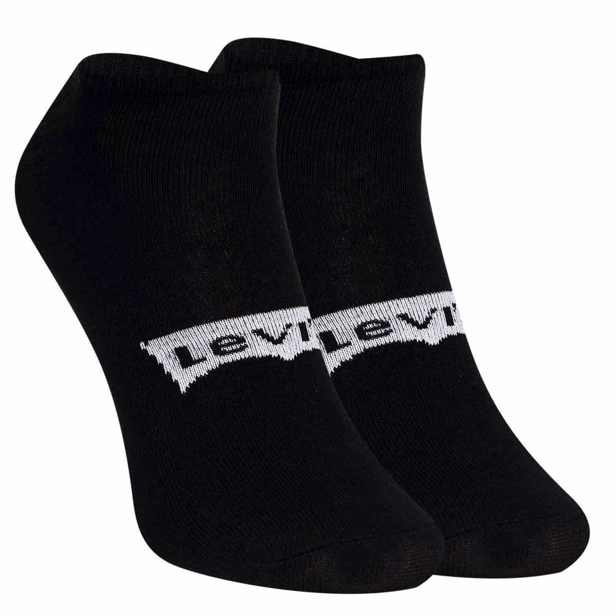 Skarpetki LEVI'S stopki 12 par BAWEŁNA czarne