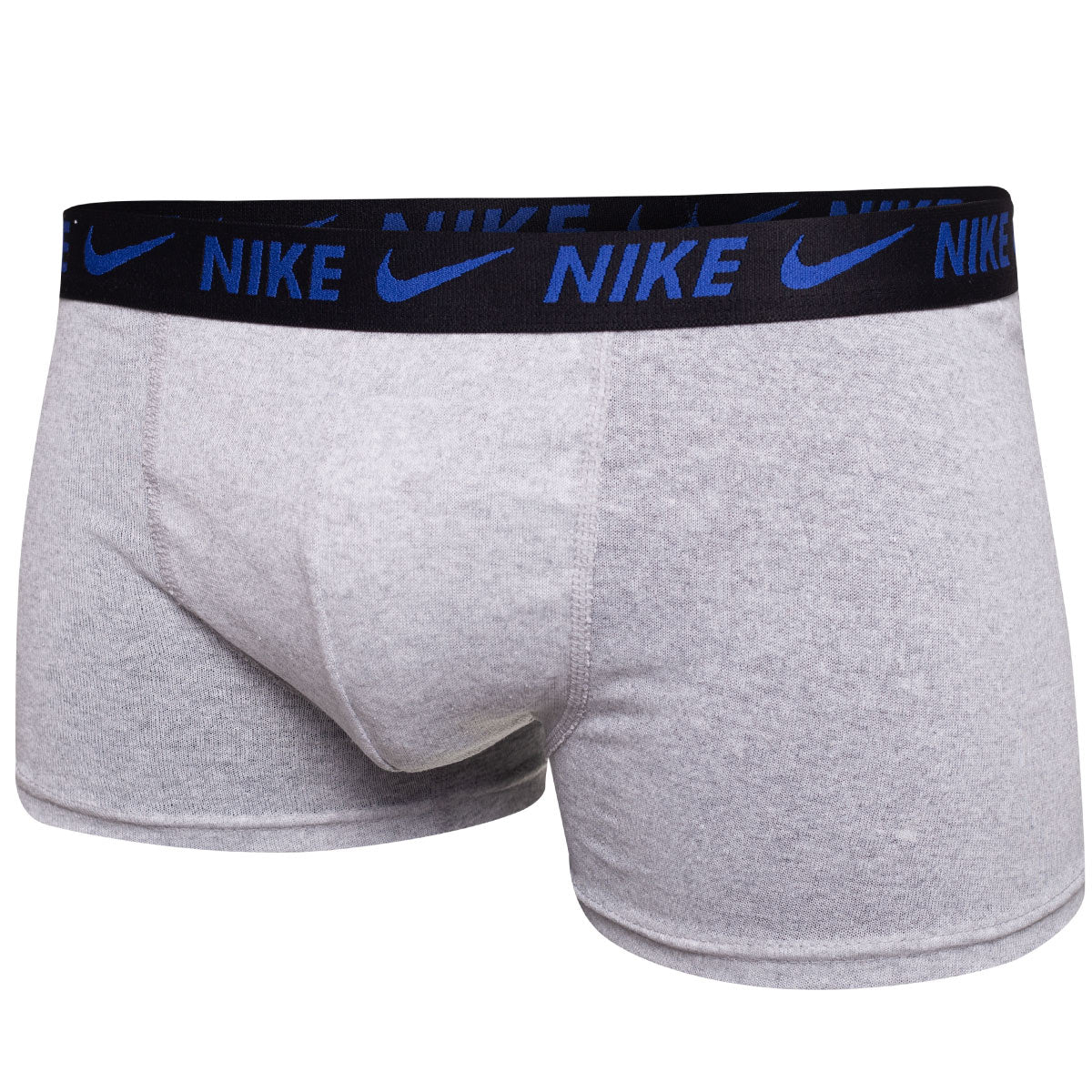 GIFTBOX Bokserki męskie NIKE majtki PREZENT 3 PARY BAWEŁNA szare