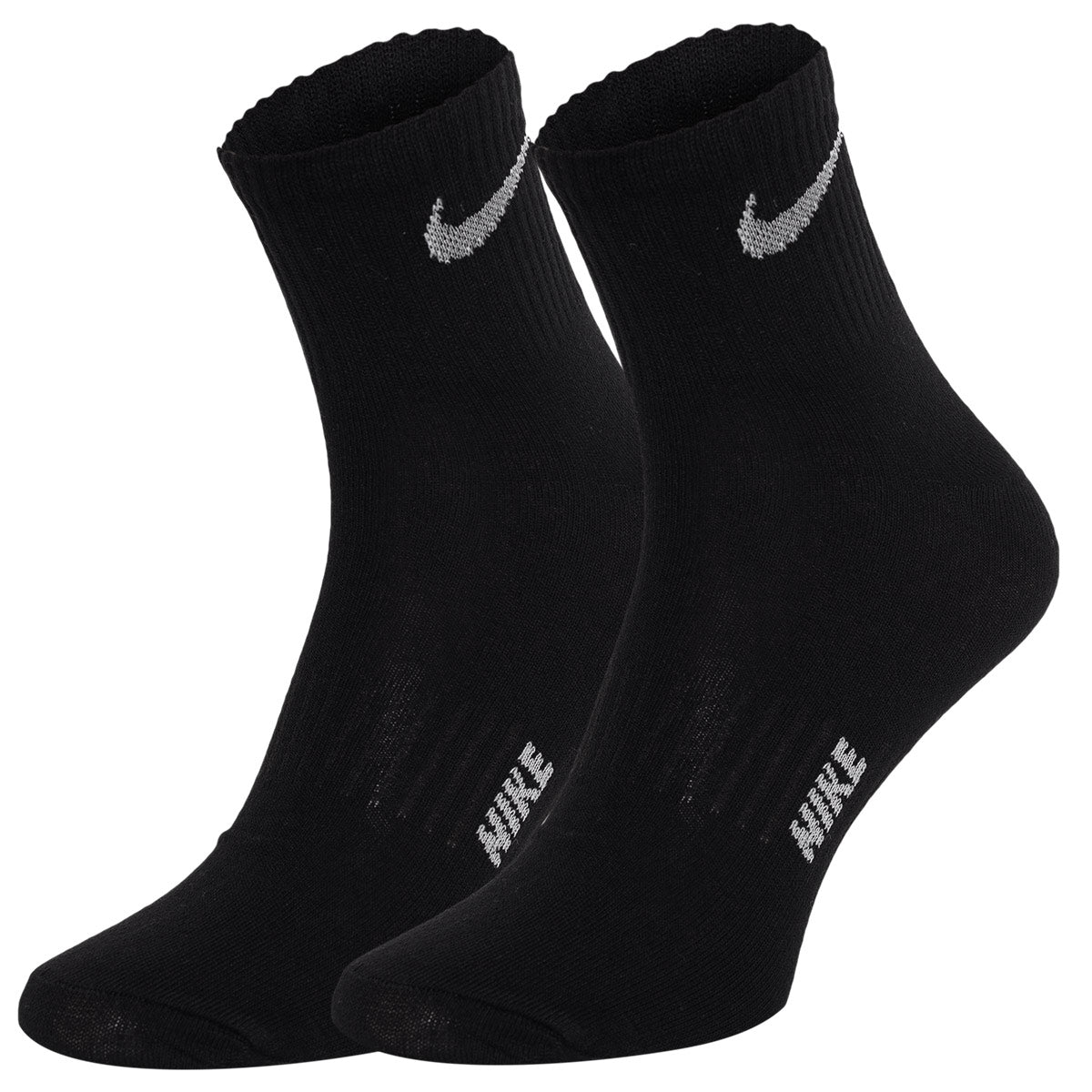 Skarpetki NIKE skarpety 100% bawełna 12 PAR czarne/grafitowe/białe