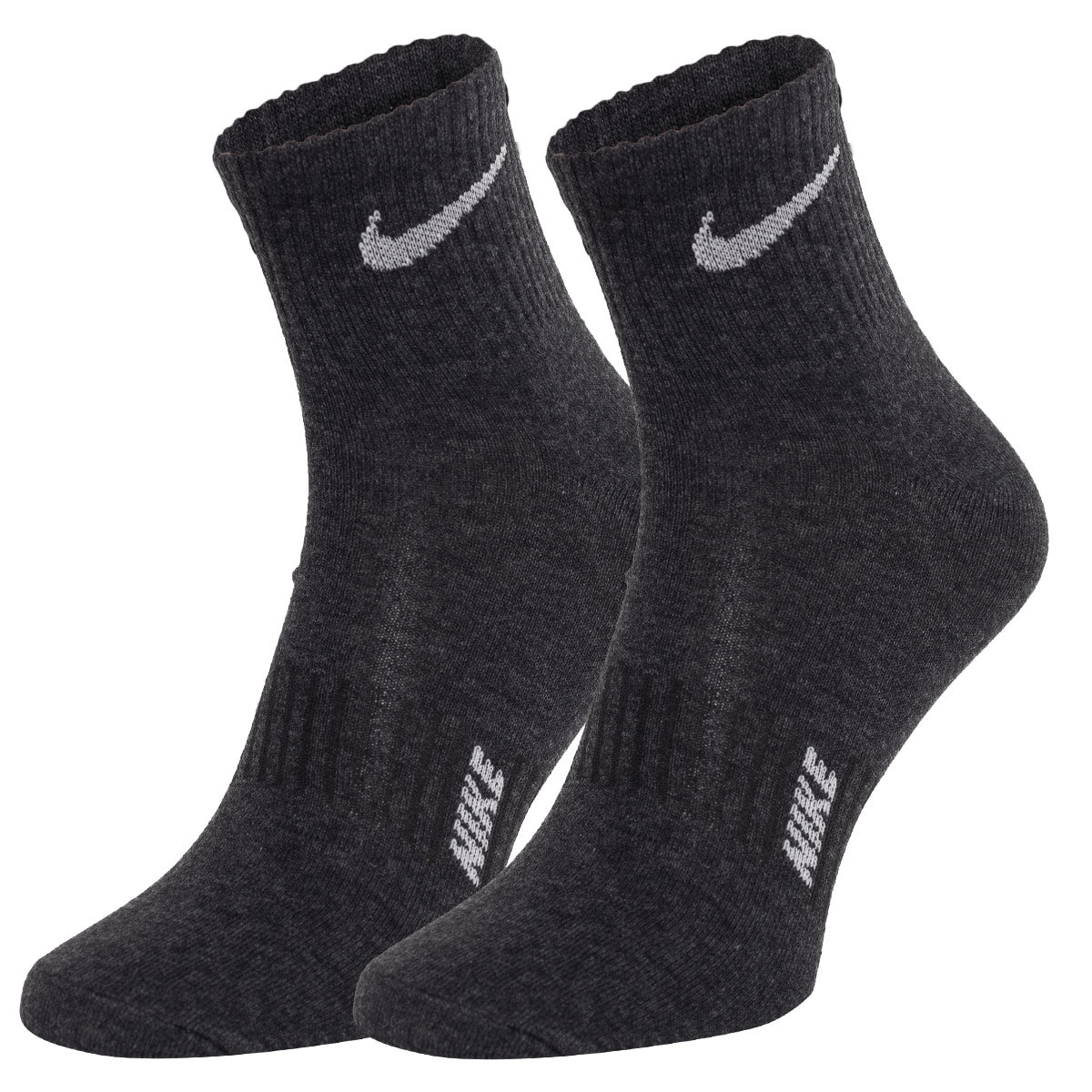Skarpetki NIKE skarpety 100% bawełna 12 PAR czarne/grafitowe/białe