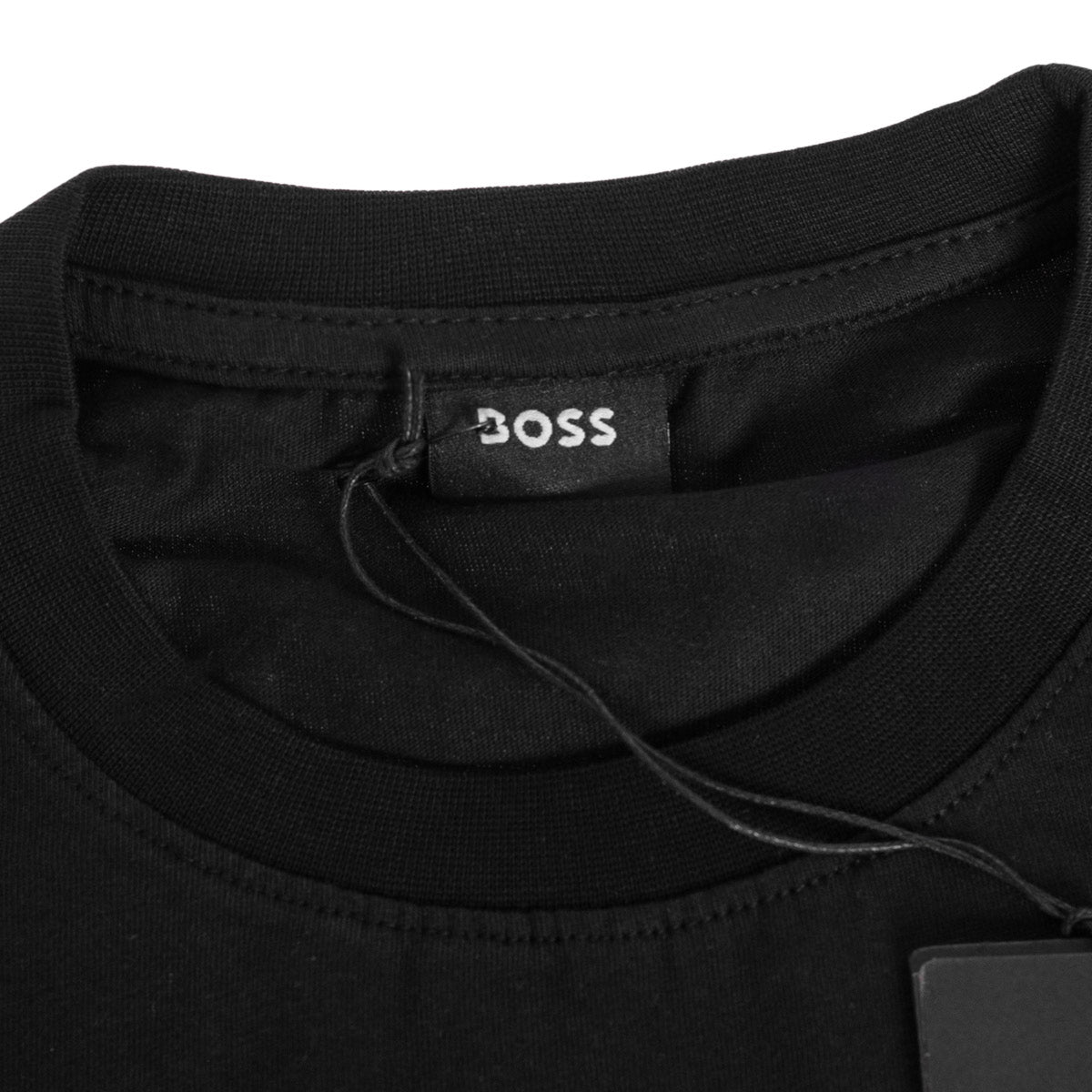 Koszulka męska t-shirt czarna BOSS 100% BAWEŁNA