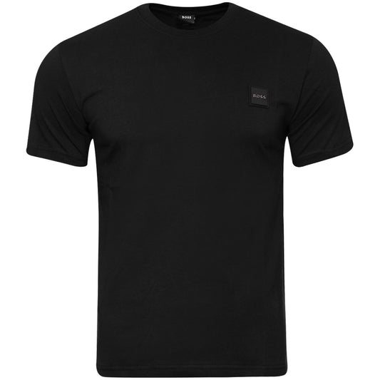 Koszulka męska t-shirt czarna BOSS 100% BAWEŁNA
