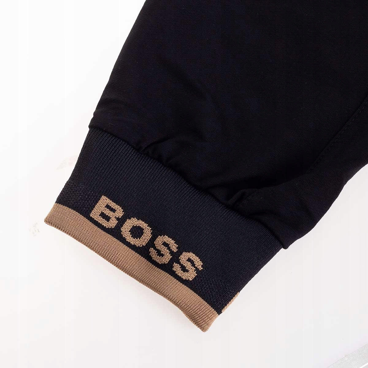 Spodnie męskie dresowe HUGO BOSS 100% BAWEŁNA czarne