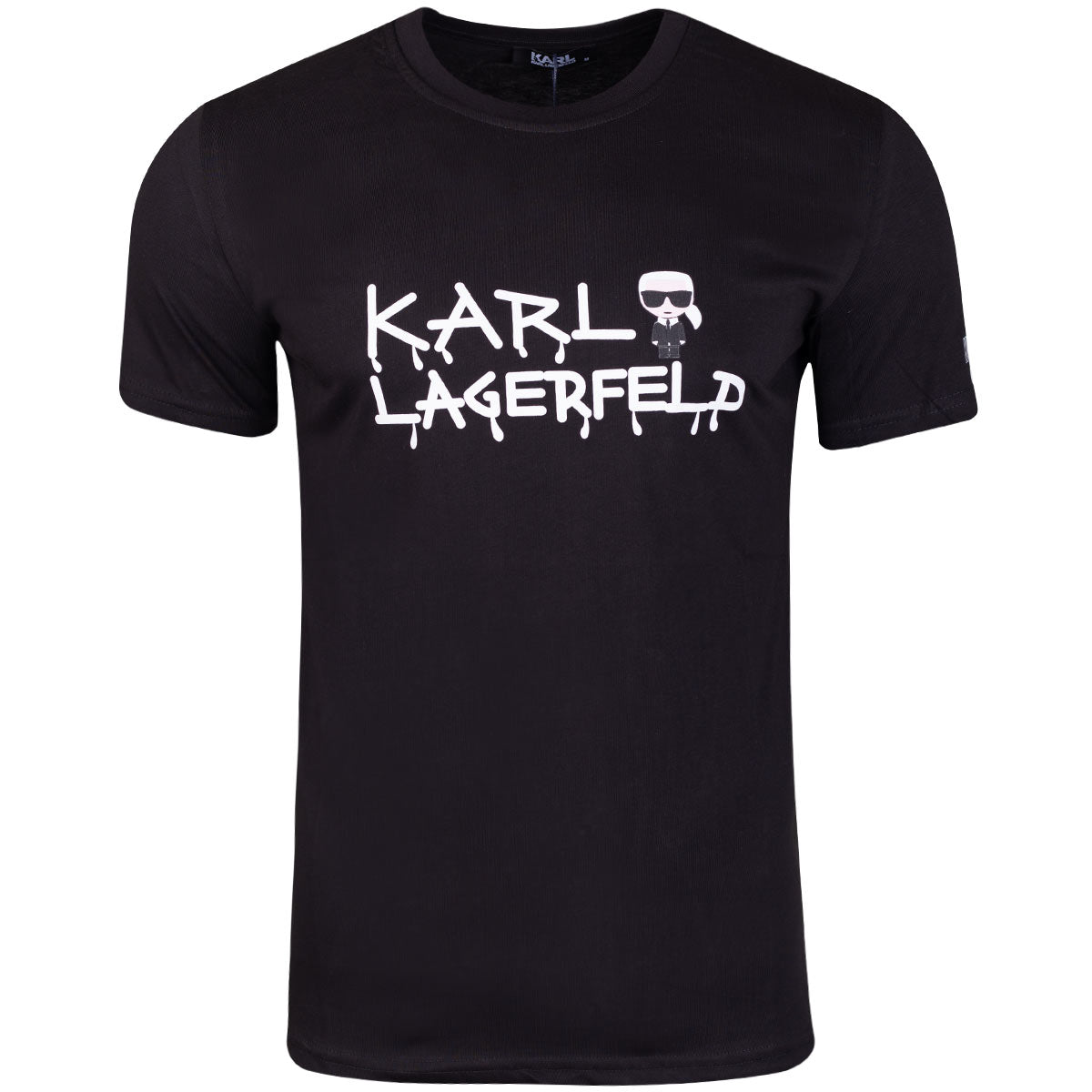 Koszulka męska t-shirt KARL LAGERFELD 100% BAWEŁNA czarna