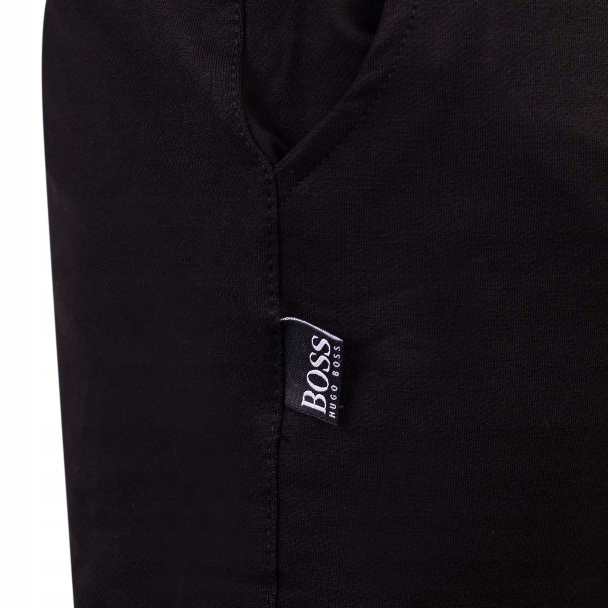 Spodnie męskie dresowe HUGO BOSS 100% BAWEŁNA czarne
