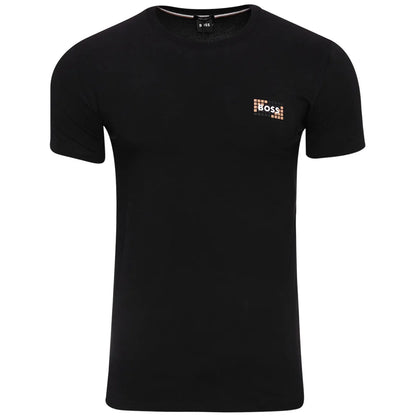 Koszulka męska t-shirt BOSS czarna 100% BAWEŁNA