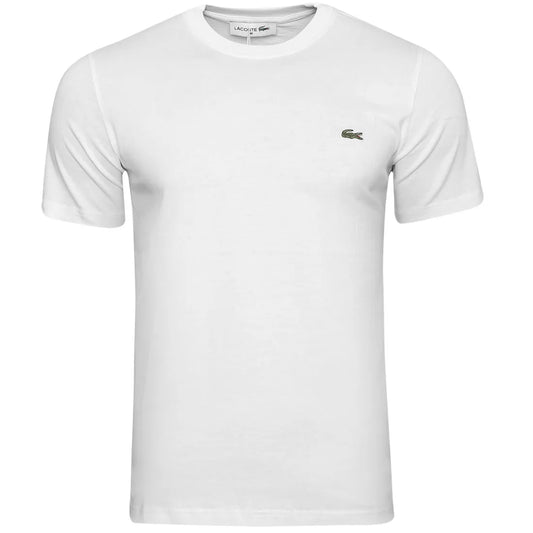 Koszulka męska t-shirt LACOSTE 100% BAWEŁNA biała