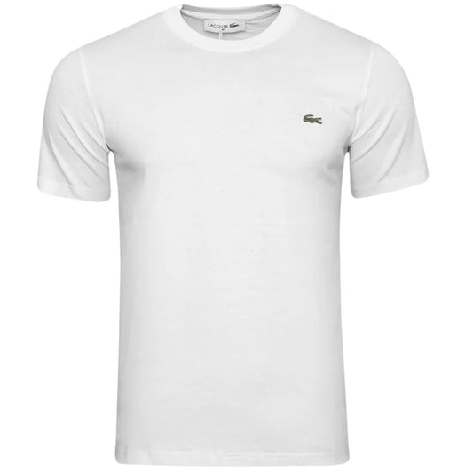 Koszulka męska t-shirt LACOSTE biała 100% BAWEŁNA