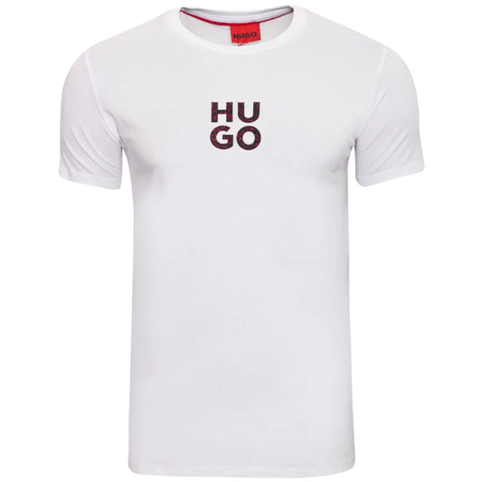 Koszulka męska t-shirt HUGO 100% BAWEŁNA biała