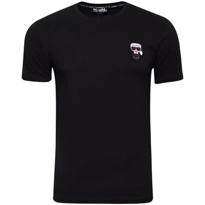 Koszulka męska t-shirt KARL LAGERFELD 100% BAWEŁNA czarna
