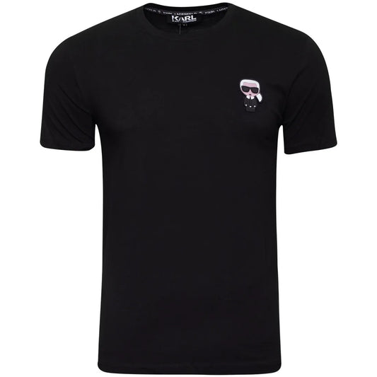 Koszulka męska t-shirt KARL LAGERFELD 100% BAWEŁNA czarna