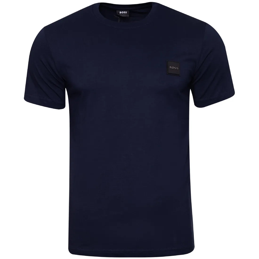 Koszulka męska t-shirt BOSS granatowa 100% bawełna