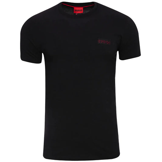 Koszulka męska t-shirt HUGO 100% BAWEŁNA czarna