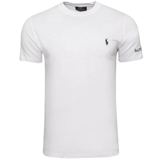 Koszulka męska t-shirt biała POLO RALPH LAUREN 100% BAWEŁNA
