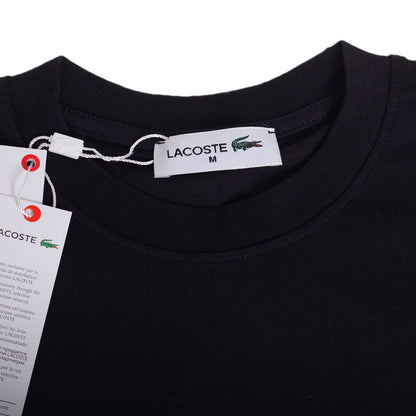 Koszulka męska t-shirt LACOSTE czarna 100% BAWEŁNA