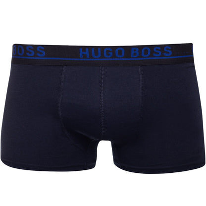 Bokserki męskie HUGO BOSS majtki 3 PARY BAWEŁNA czarne/granatowe/szare
