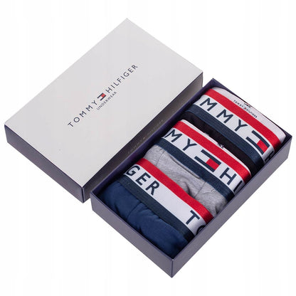 Męskie bokserki GIFTBOX PREZENT bawełniane majtki TOMMY HILFIGER 3P