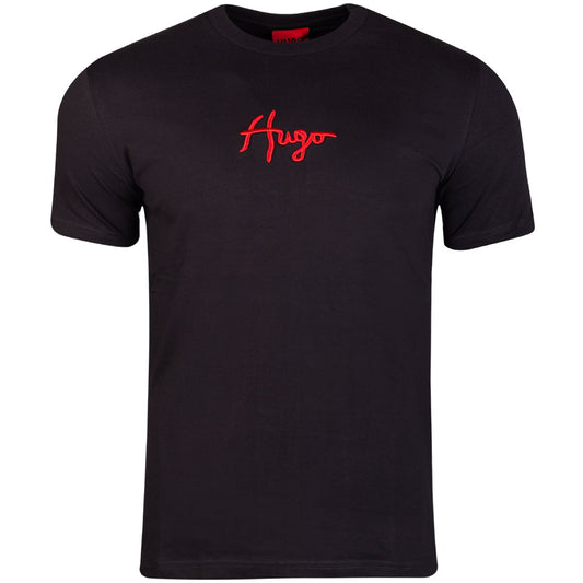 Koszulka męska t-shirt HUGO 100% BAWEŁNA czarna