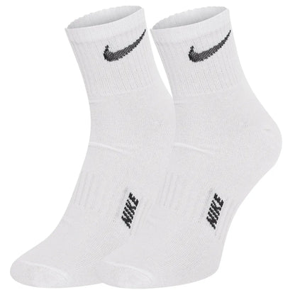 Skarpetki NIKE skarpety bawełna 12 PAR białe