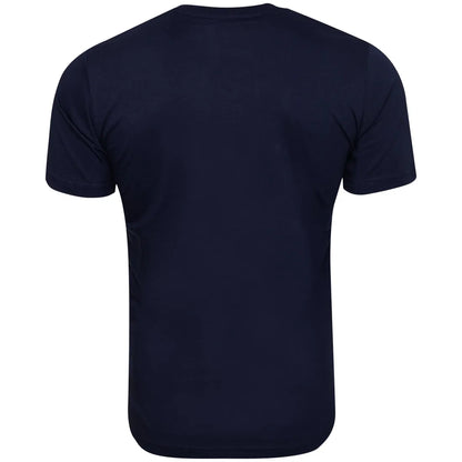 Koszulka męska t-shirt BOSS granatowa 100% bawełna