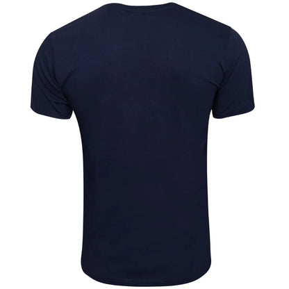 Koszulka męska t-shirt HUGO granatowa 100% BAWEŁNA