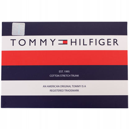 GIFTBOX Bokserki męskie TOMMY HILFIGER 3 pary granatowe/czarne/szare