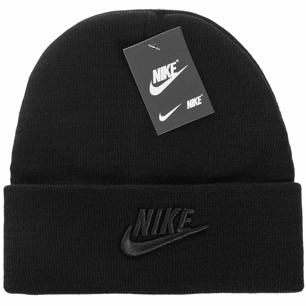 Czapka zimowa NIKE bawełniana czarna