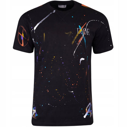 Koszulka męska t-shirt DIOR 100% bawełna czarna