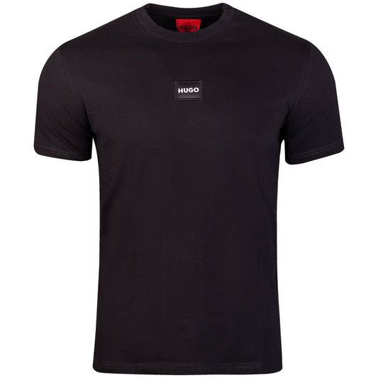 Koszulka męska t-shirt HUGO 100% BAWEŁNA czarna