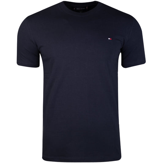 Koszulka męska t-shirt TOMMY HILFIGER BAWEŁNA granatowa