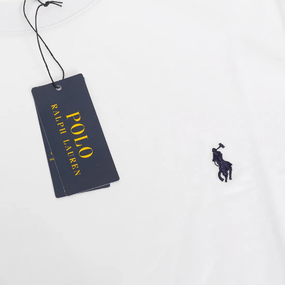 Koszulka męska t-shirt biała POLO RALPH LAUREN 100% BAWEŁNA