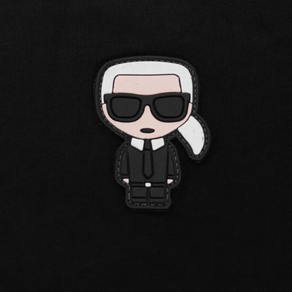 Koszulka męska t-shirt czarna KARL LAGERFELD 100% BAWEŁNA