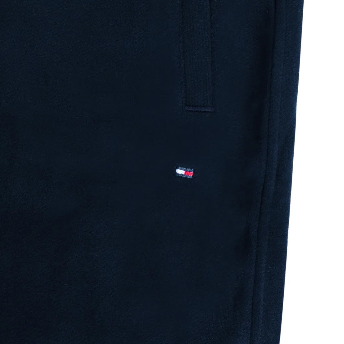 Spodnie męskie dresowe TOMMY HILFIGER granatowe 100% bawełna