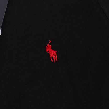 Koszulka męska t-shirt POLO RALPH LAUREN BAWEŁNA czarna