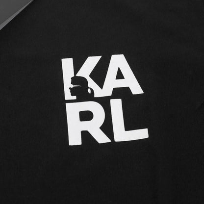 Koszulka męska t-shirt KARL LAGERFELD czarna 100% BAWEŁNA