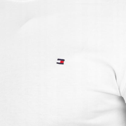 Koszulka męska t-shirt TOMMY HILFIGER 100% bawełna biała