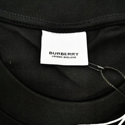 Koszulka męska t-shirt BURBERRY 100% bawełna czarna